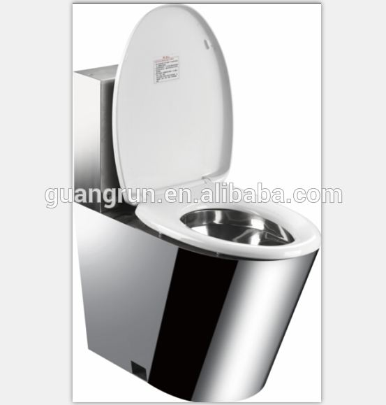 RV,Yacht,Boat,Train and Public Mobile Toilet Used Mini Portable Stainless Steel Prison Public Mobile Toilet GR-009